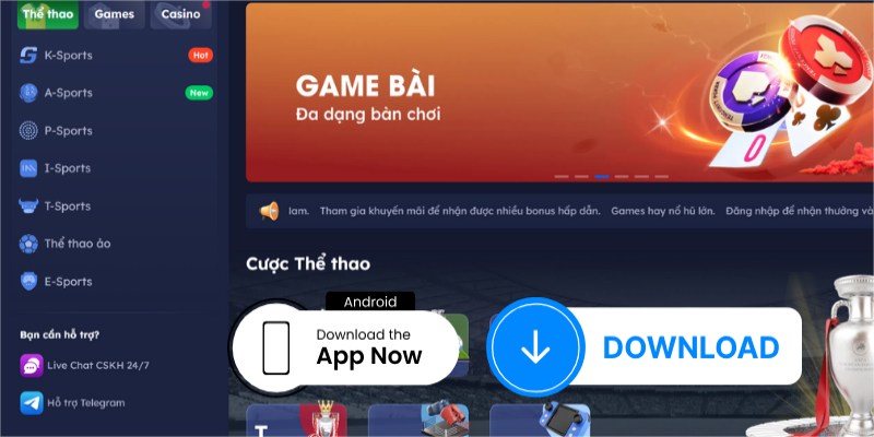 Hướng dẫn các bước tải app V6bet